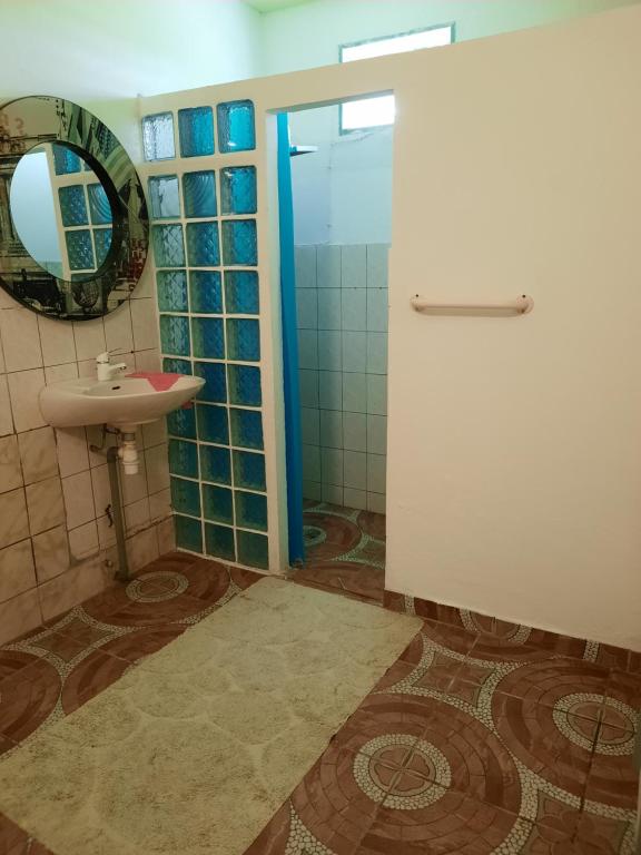 Koupelna v ubytování F3 paisible