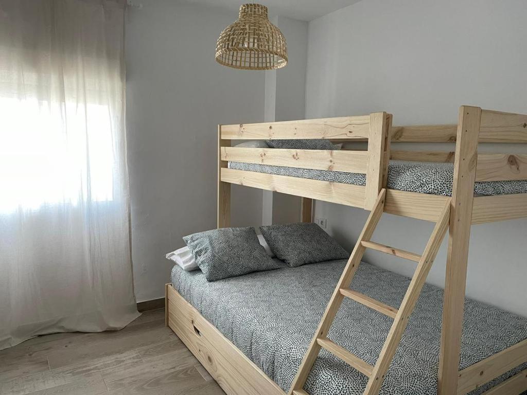 Posteľ alebo postele v izbe v ubytovaní Alojamiento Rural Buenavista