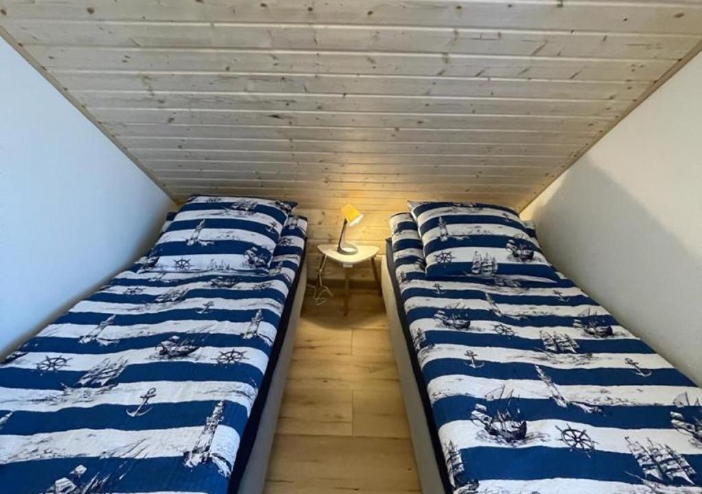 Posteľ alebo postele v izbe v ubytovaní Domek Maciej