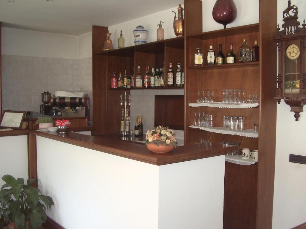 Lounge nebo bar v ubytování Hotel La Locanda