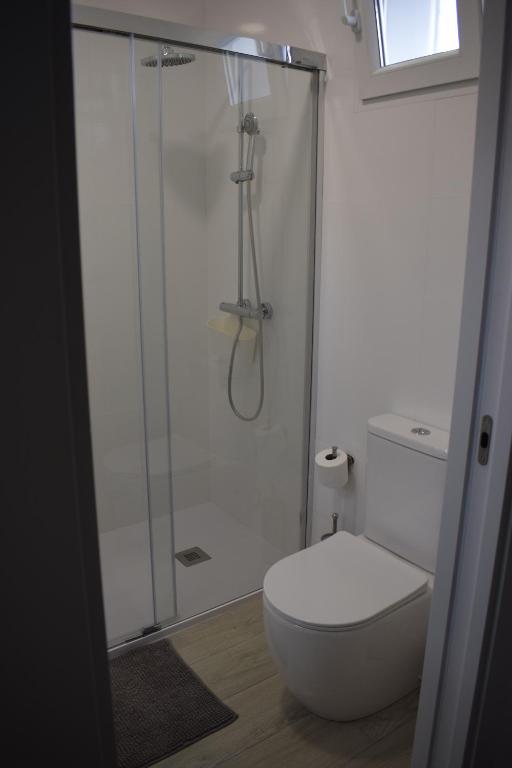 Koupelna v ubytování Apartamento Corcubica mirando al mar