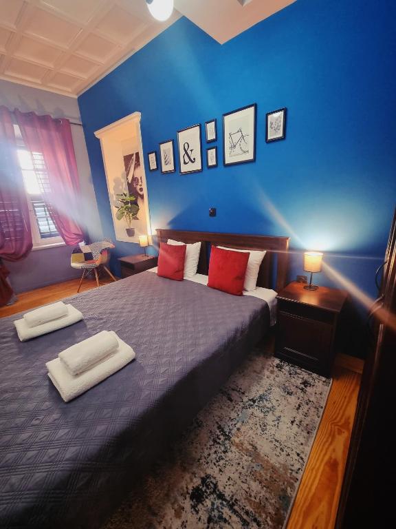 Posteľ alebo postele v izbe v ubytovaní Deisisroomnafplio Apollo στ κέντρο του Ναύπλιου