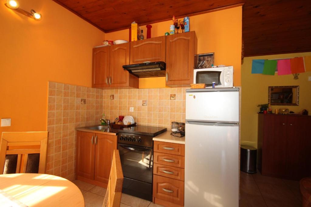 Kuchyňa alebo kuchynka v ubytovaní Apartments by the sea Basina, Hvar - 8749