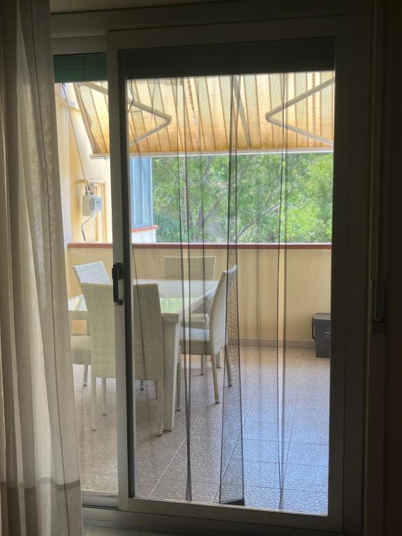 Balkon lub taras w obiekcie Il viandante