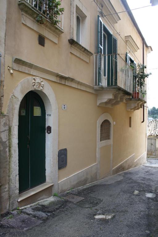 The building in which a panziókat is located
