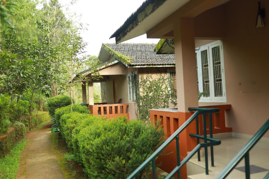 Zahrada ubytování Lakkidi Village Resort Wayanad