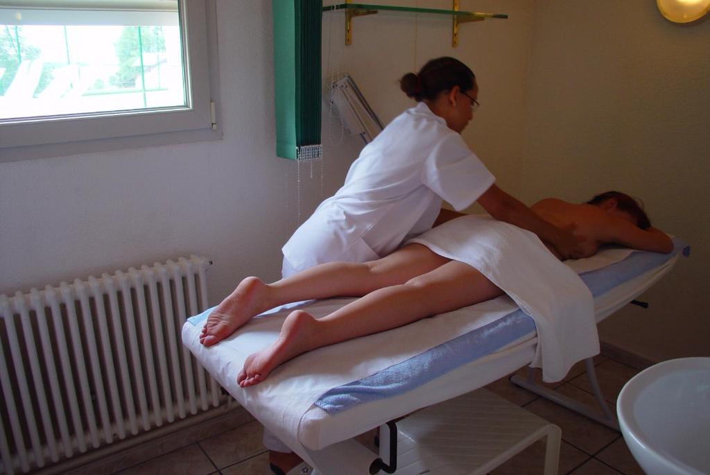 Lázně a/nebo wellness v ubytování Hotel et Résidence Le Clos Cerdan