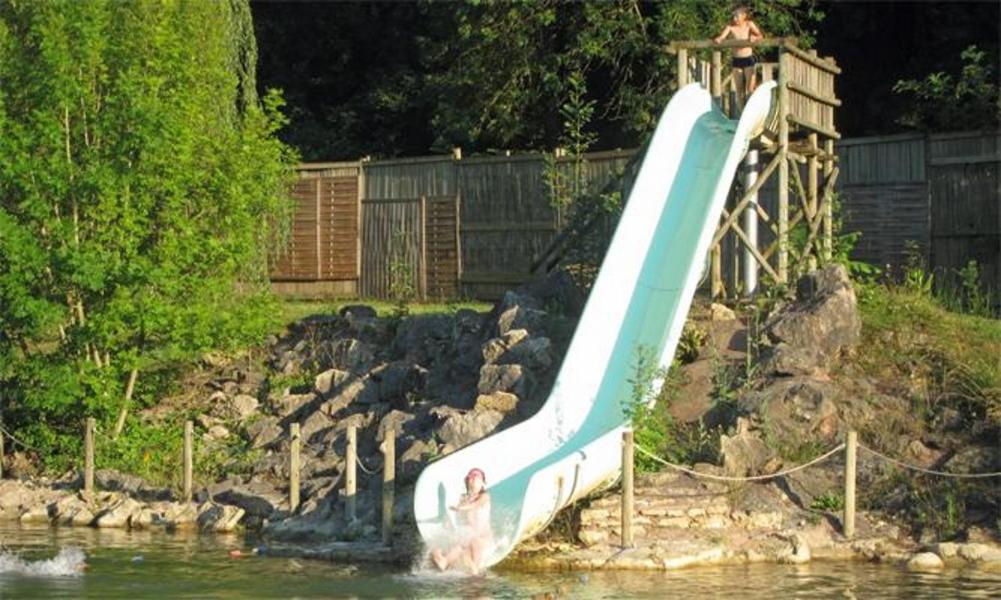 Aquapark v kempingu alebo blízkom okolí