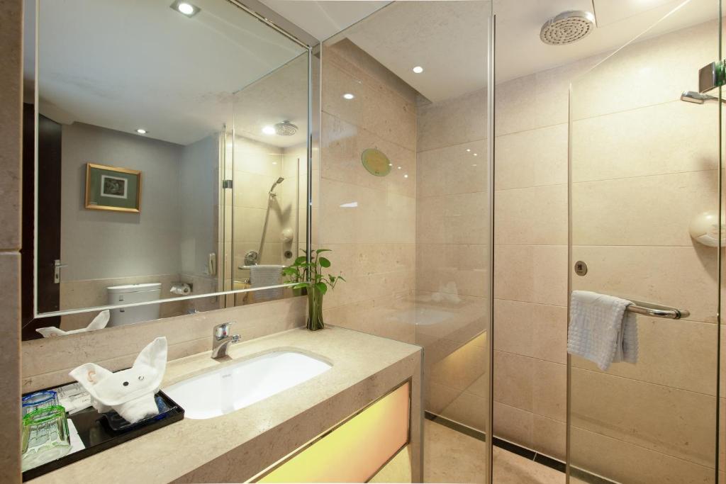 Koupelna v ubytování Foshan Rezen Select Pasonda Hotel
