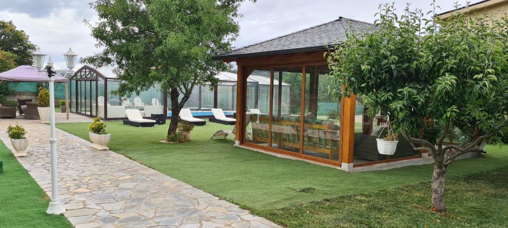 Zahrada ubytování Casa Rural Elias