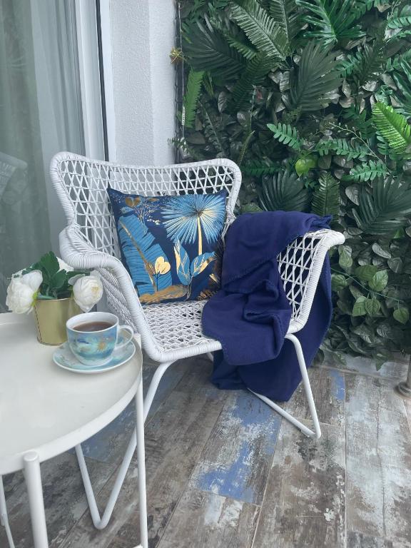 Ruang duduk di Apartman M Zlatni breg