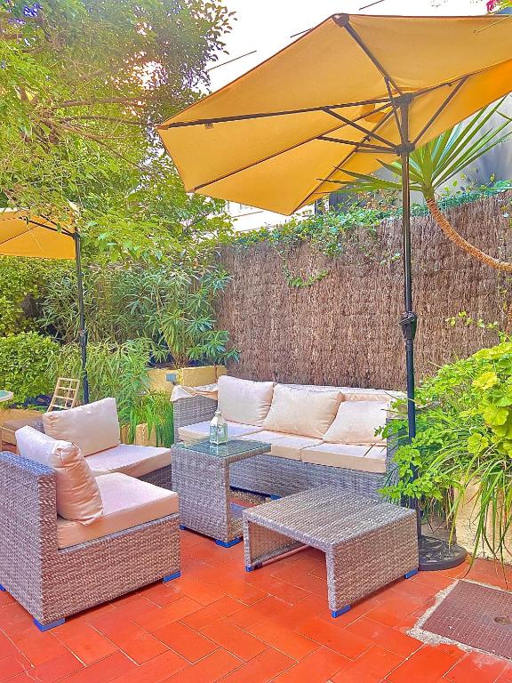 Hôtel Jardin Croisette - Resim 25