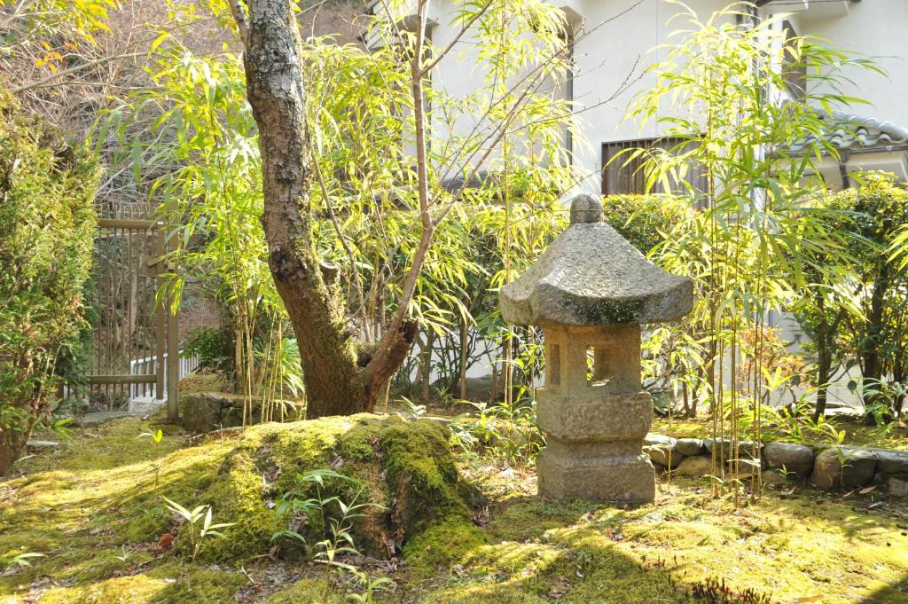 Zahrada ubytování Ryokan Yamazaki