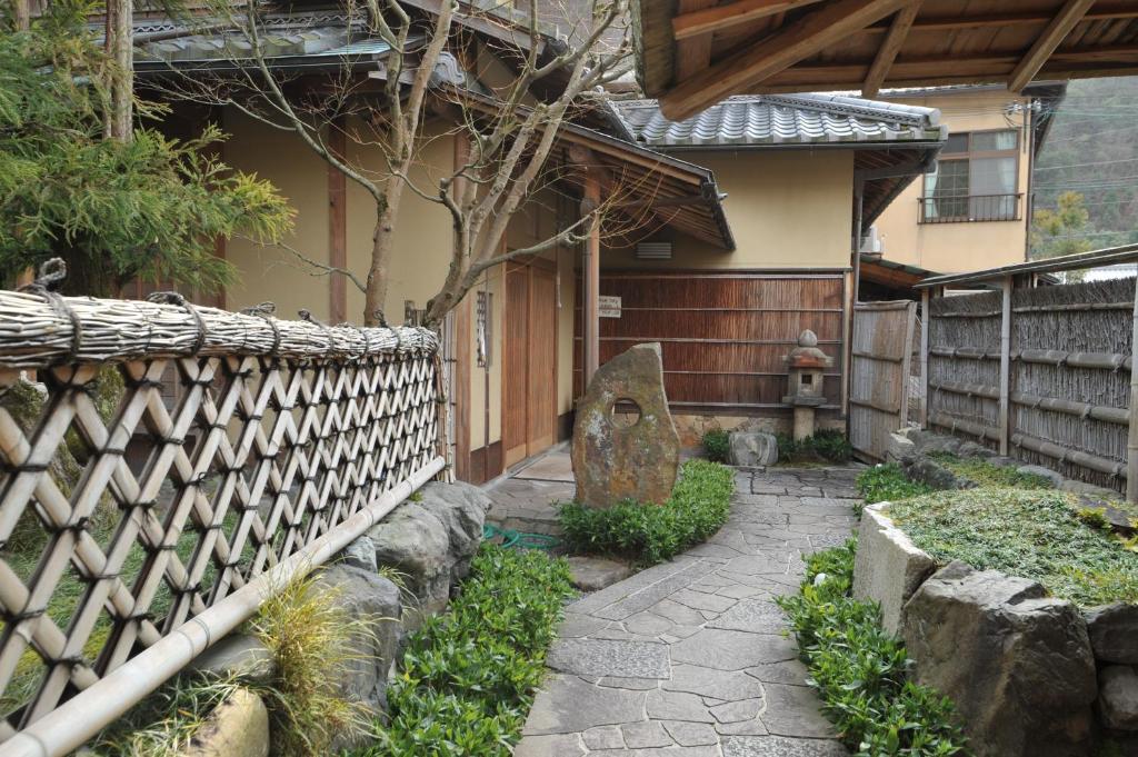 Zahrada ubytování Ryokan Yamazaki