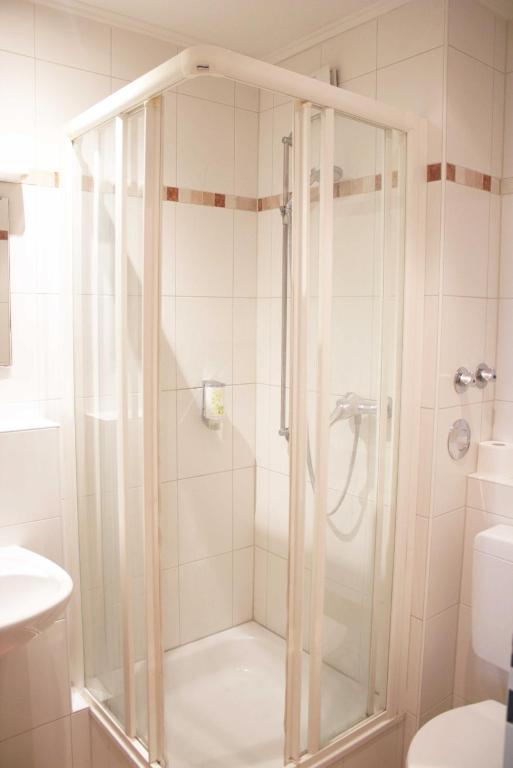 Koupelna v ubytování Isar City Hotel