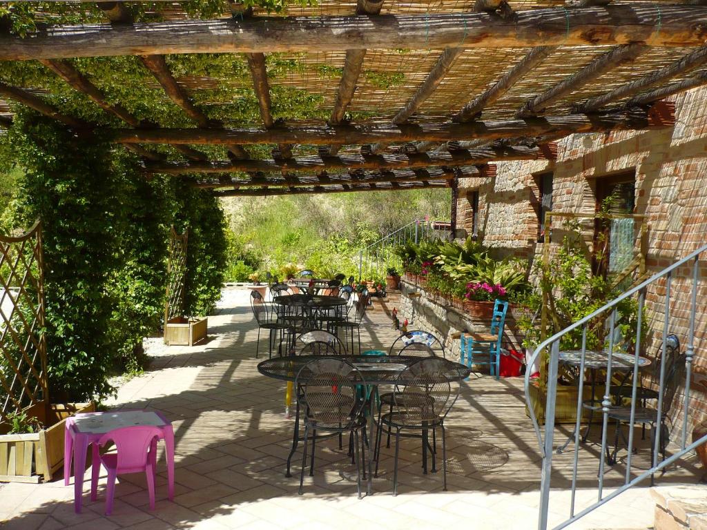 Vonkajšia záhrada v ubytovaní Agriturismo Biologico la Casa degli Gnomi