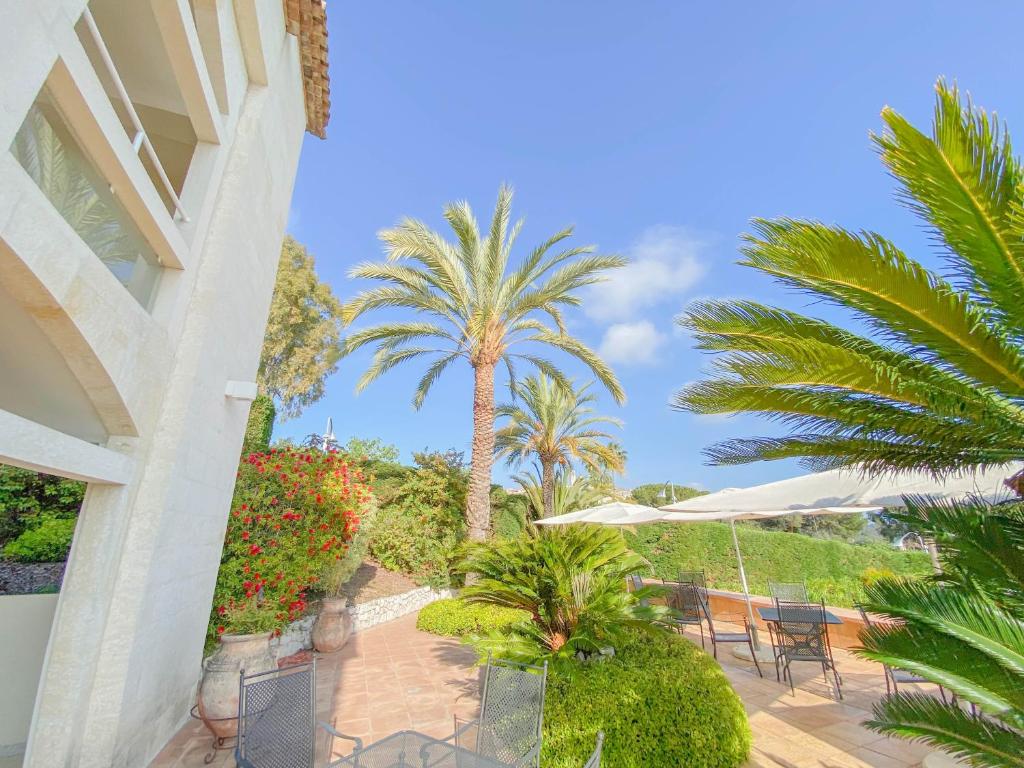 Zahrada ubytování Villa St Maxime