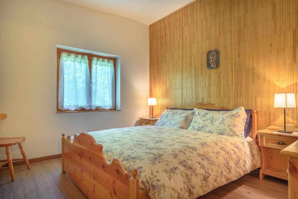 Posteľ alebo postele v izbe v ubytovaní Al Faggio Ponciach Altavalle OSPITAR