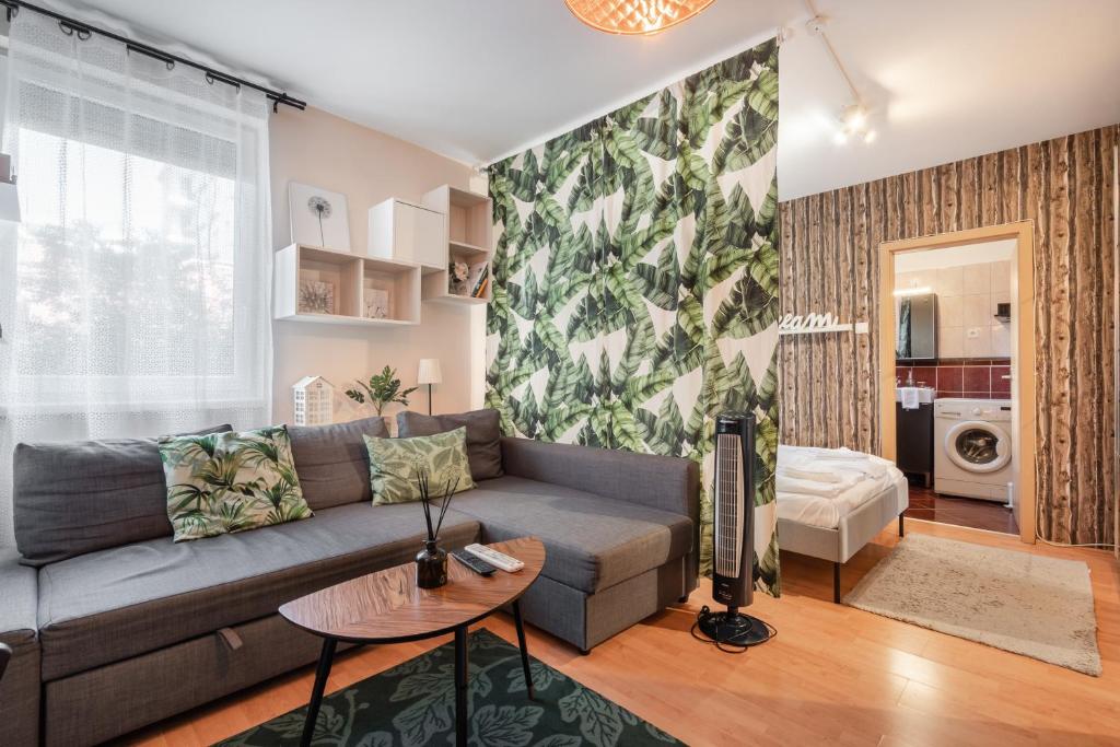 Posedenie v ubytovaní Green Lush Apartment