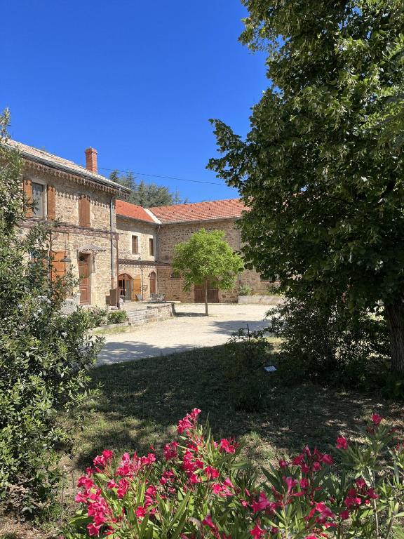 Zahrada ubytování L'Ermitage