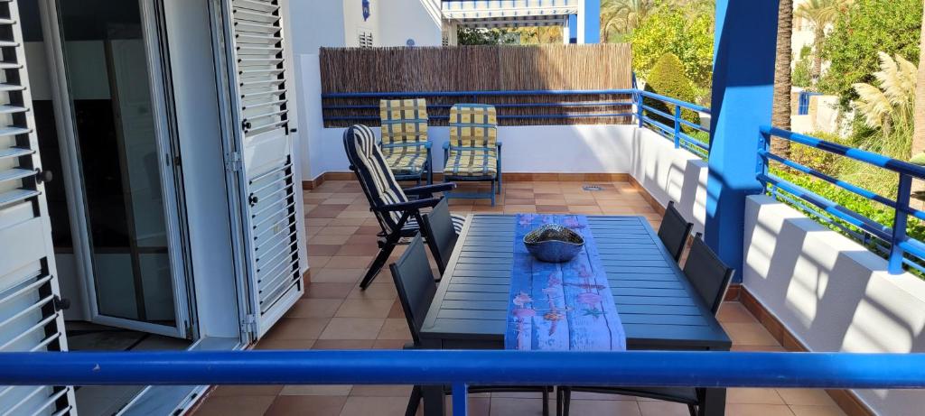 Balkon lub taras w obiekcie Pueblo Dorado, Mojacar