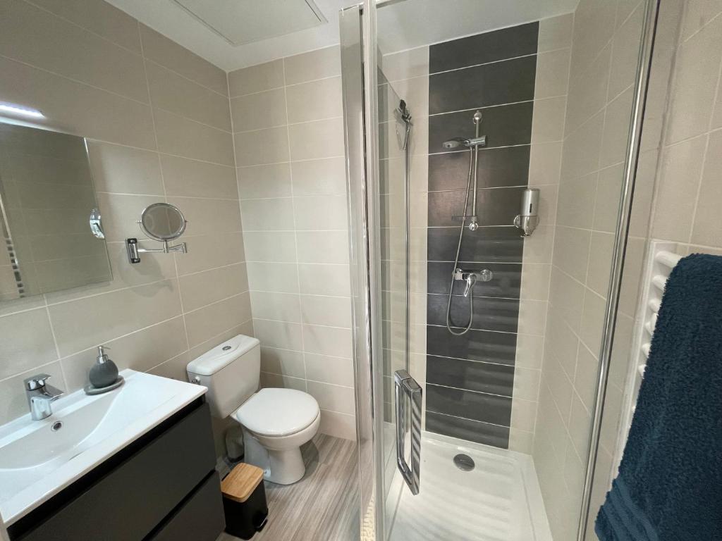 Kúpeľňa v ubytovaní À la maison