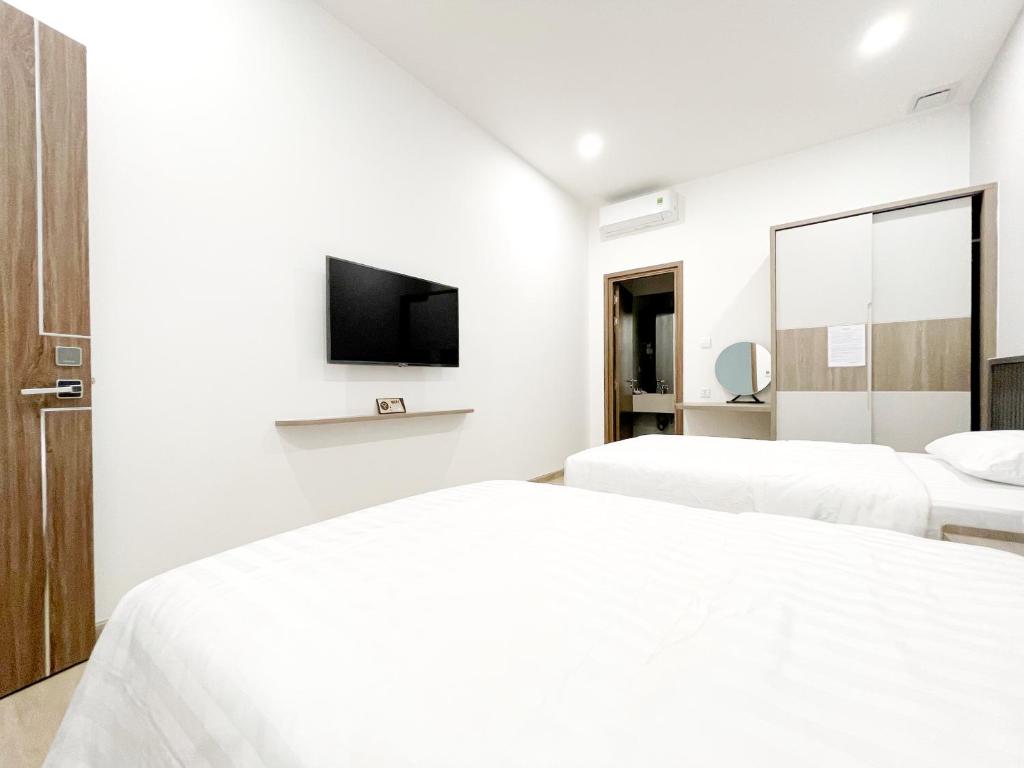 Cama o camas de una habitación en HERA HOSTEL