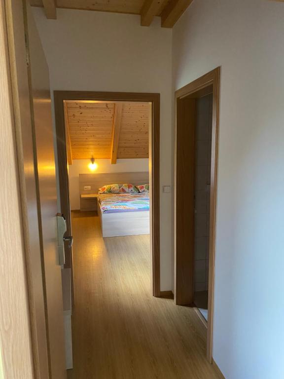 Postel nebo postele na pokoji v ubytování Penzion Ovčárna