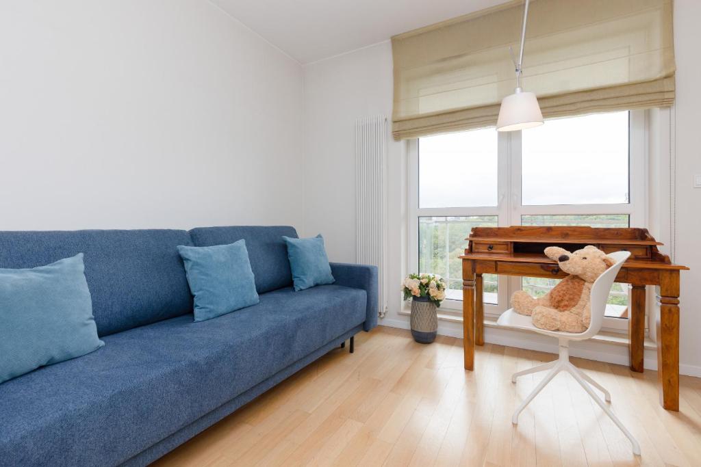 Posedenie v ubytovaní Quiet Apartment Park Edwarda Szymańskiego by Noclegi Renters