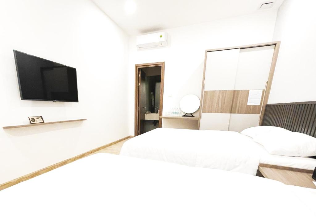 Cama o camas de una habitación en HERA HOSTEL