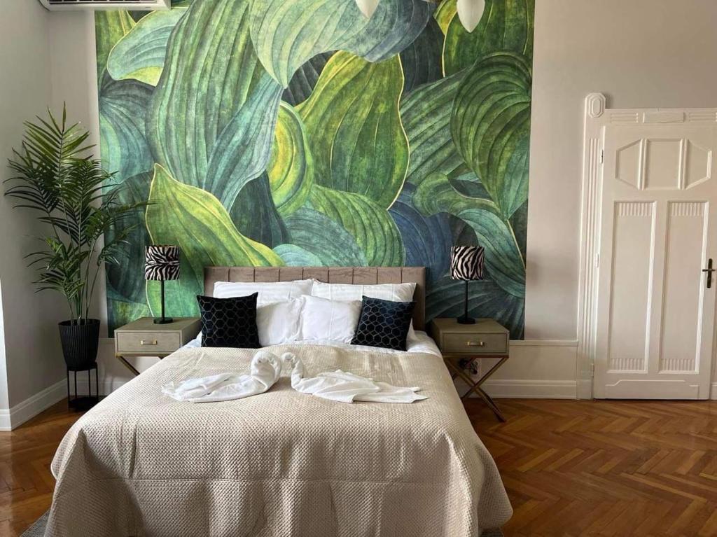 Posteľ alebo postele v izbe v ubytovaní OrangeHomes Panthera Luxury Apartment