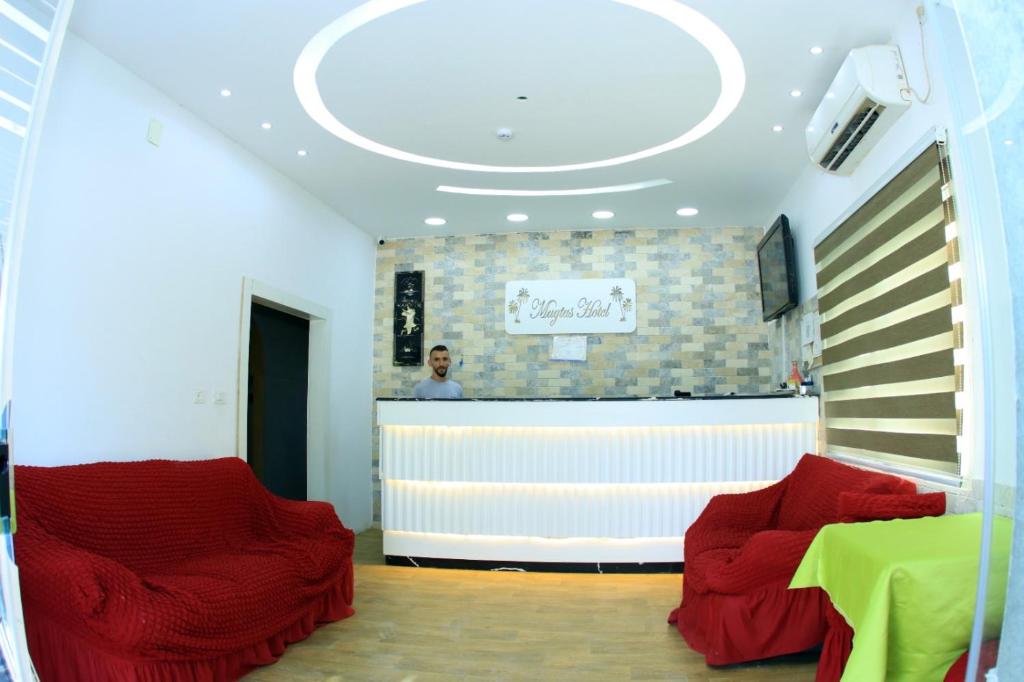 Posezení v ubytování Magtas Hotel