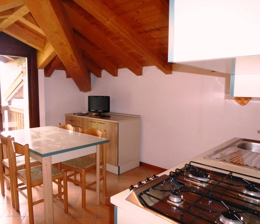 Kuchyň nebo kuchyňský kout v ubytování Casa Enrico