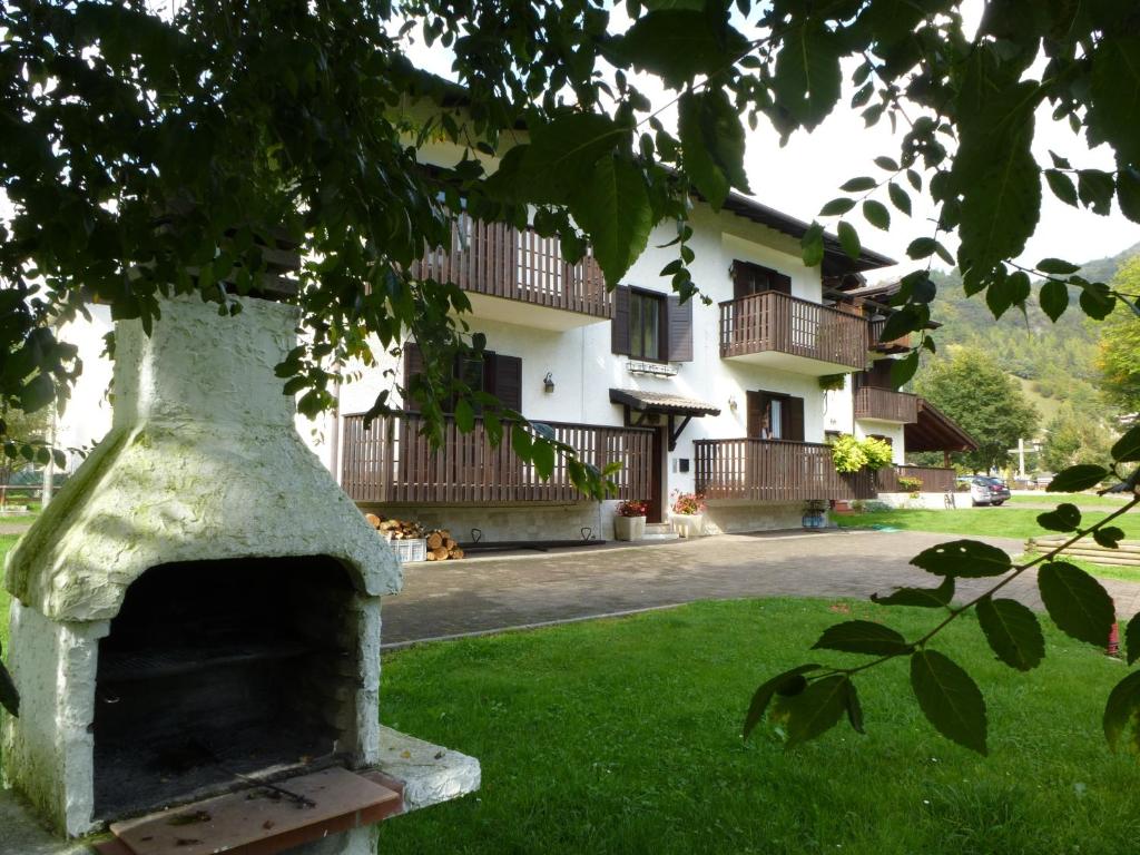 Zahrada ubytování Casa Enrico