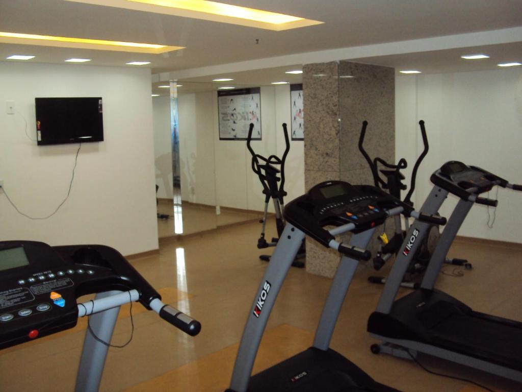 The fitness centre and/or fitness facilities at Soul da Lapa Flat Residence