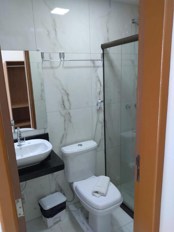 Pousada Sky Beach Flatにあるバスルーム