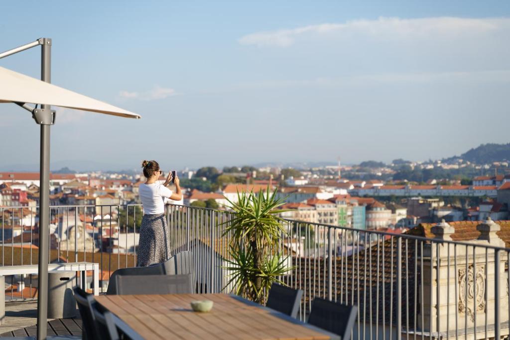 Balcone o terrazza di Galerias Nightlife Fashion Flats