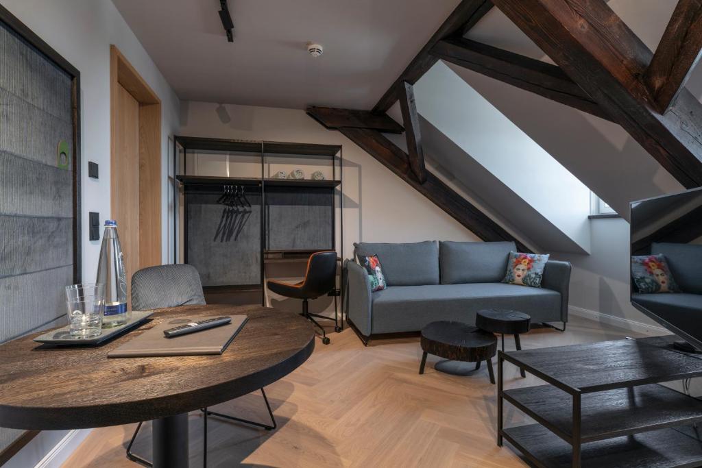 Posezení v ubytování Wailtl Hotel