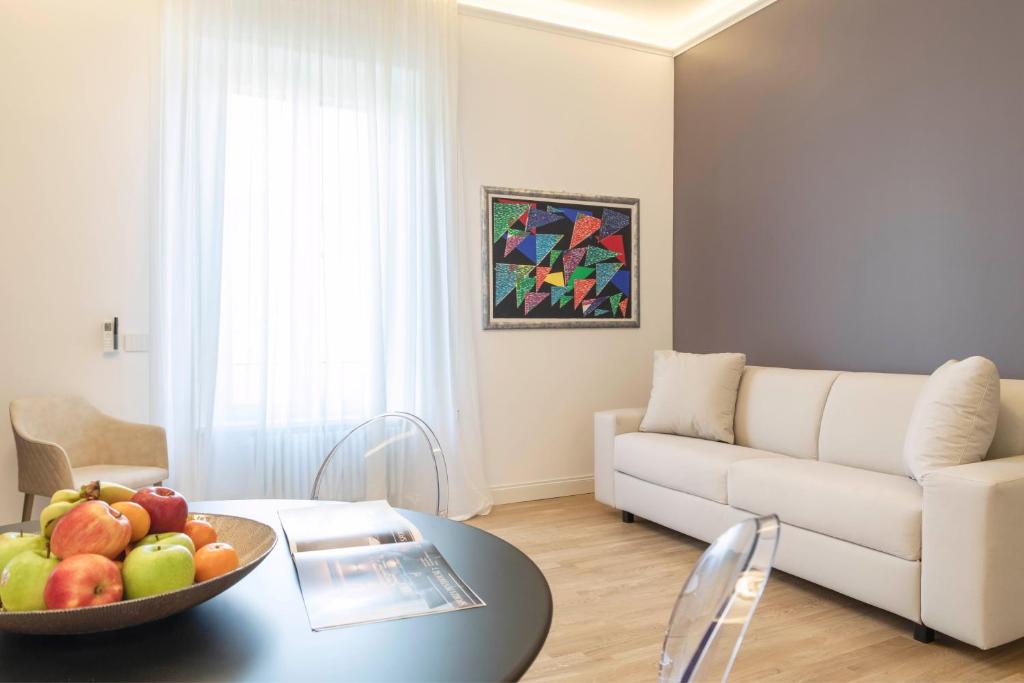 Część wypoczynkowa w obiekcie Heart Milan Apartments Porta Romana
