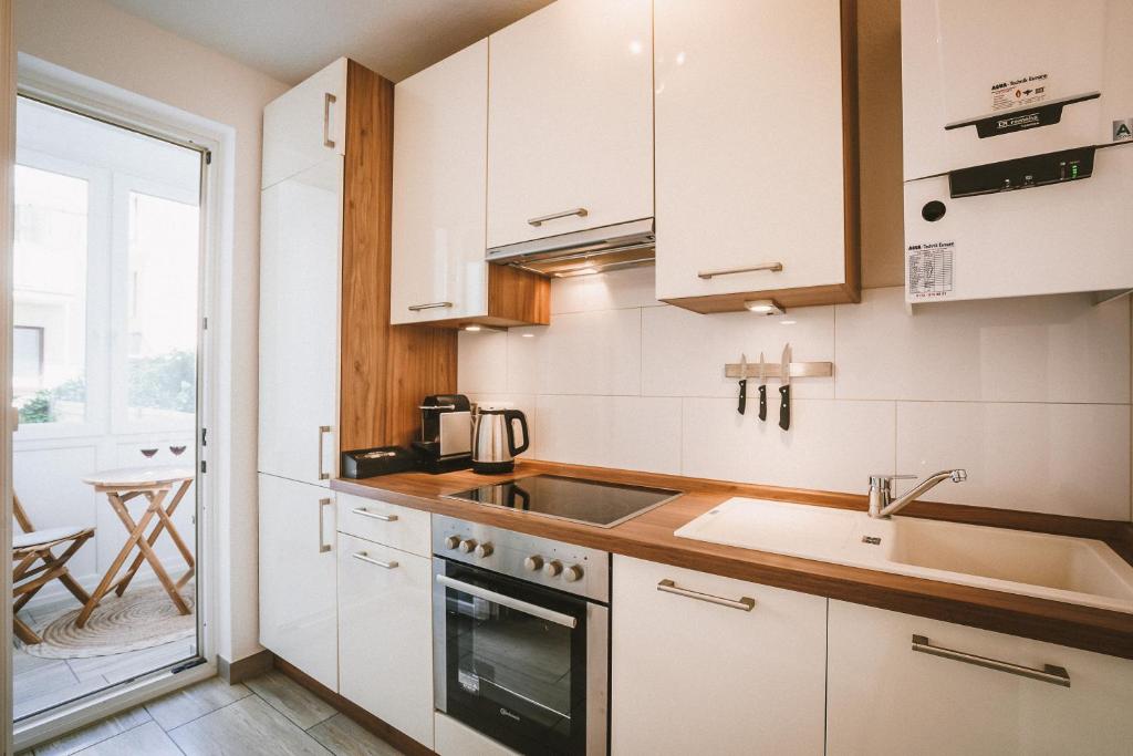 Sadebo Apartments Lübeck mit Terrasse oder Balkon - 5