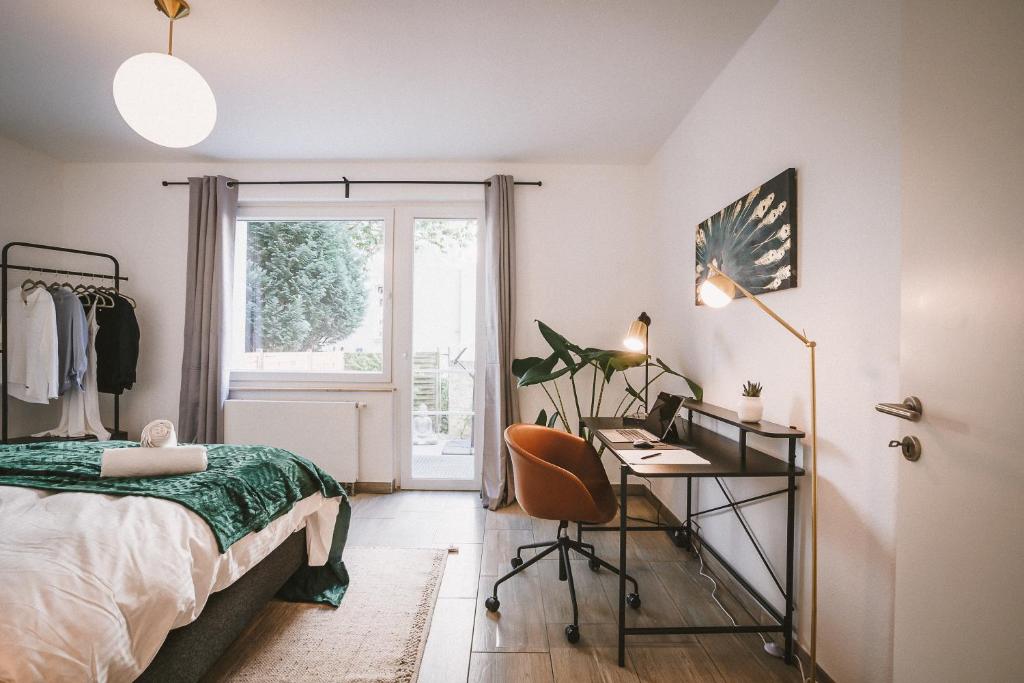 Sadebo Apartments Lübeck mit Terrasse oder Balkon - 14