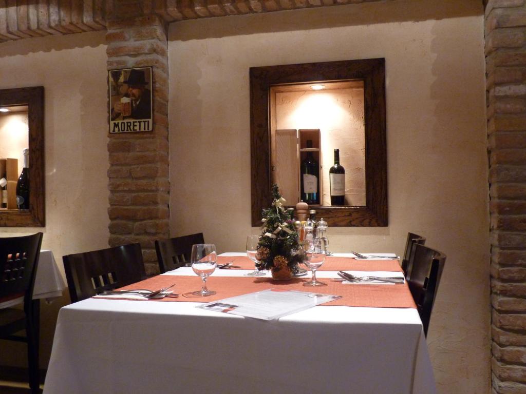 Nápoje v ubytování Pensione Ristorante Moretti