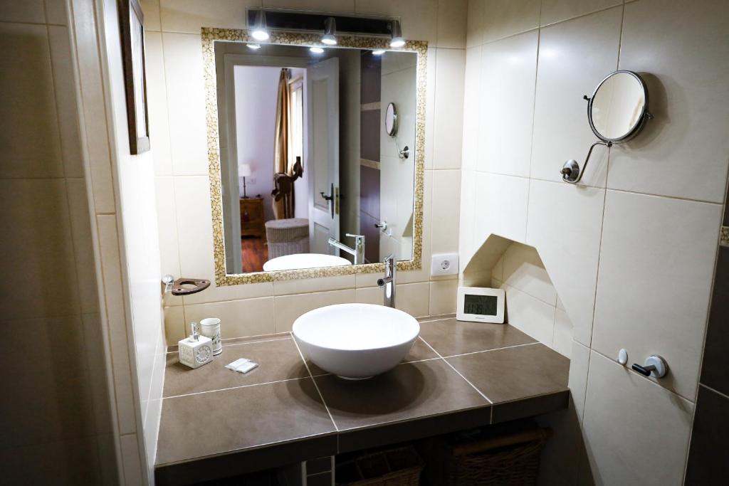 A bathroom at Morro de las Mesias