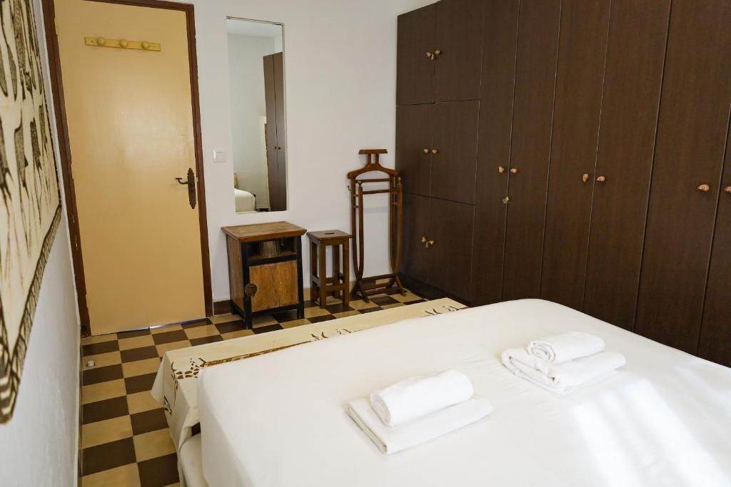 A bed or beds in a room at Morro de las Mesias