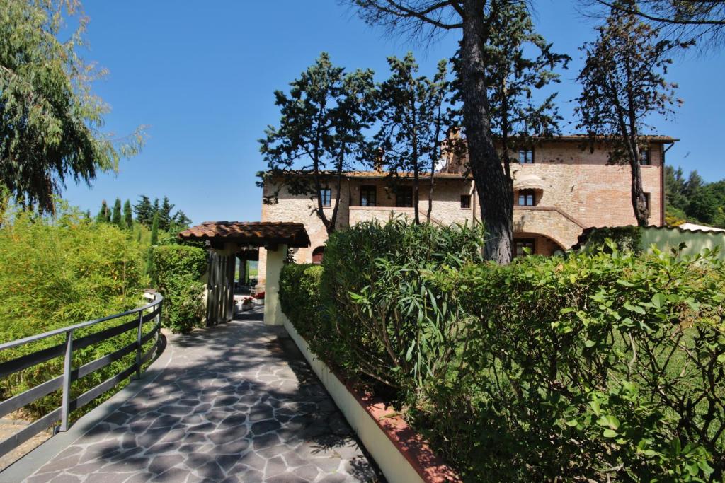 Vonkajšia záhrada v ubytovaní Azienda Agricola e Agriturismo Vallorsi