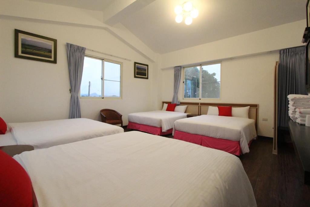 Postel nebo postele na pokoji v ubytování Otousann B&B