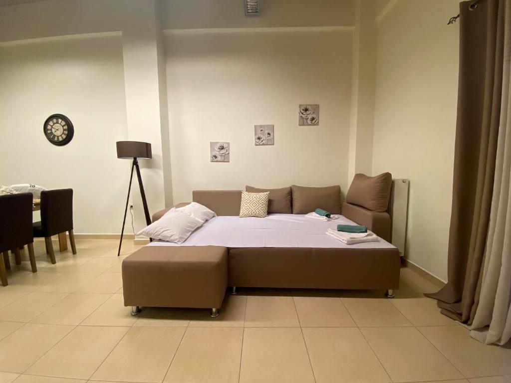 Posezení v ubytování Aggeliki's guest house