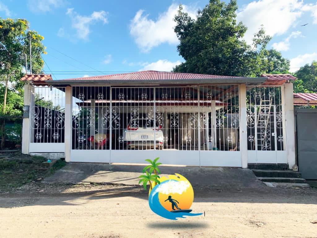 a gazebo with a beach ball in front of it at Beach house Matapalo Santa Cruz in Matapalo