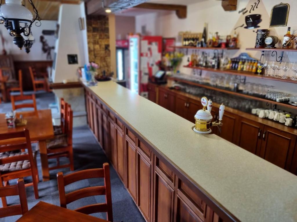 Hol lub bar w obiekcie Penzion ORION