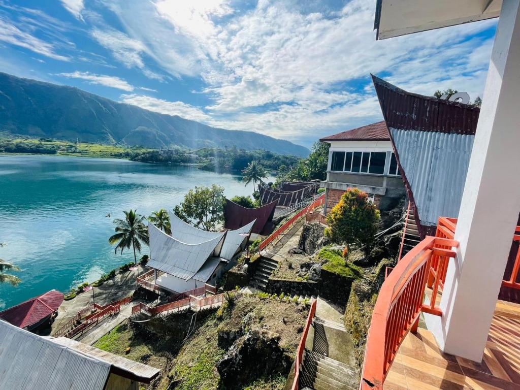 Landskap semula jadi dekat dengan rumah tamu ini